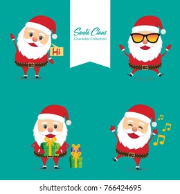 Santa Claus cartoon character design