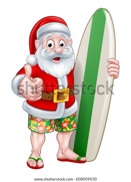 173 Hawaiian Santa Claus Stock Vectors, Images & Vector Art | Shutterstock