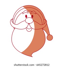 santa claus cartoon character merry christmas