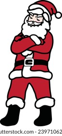 santa claus cartoon for Christmas decoration