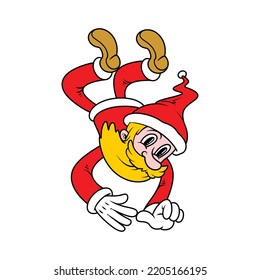 santa claus cartoon for commercial use