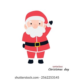 santa claus cartoon design element
