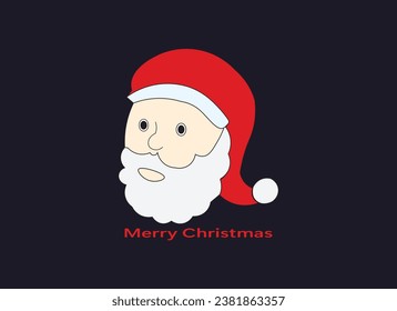 Santa Claus cartoon. Saint Nicholas.  