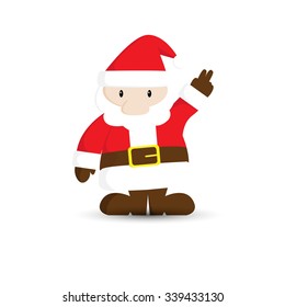 Santa Claus Cartoon Vector Design