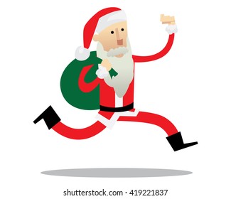 Santa Claus Character - Chasing Deadline