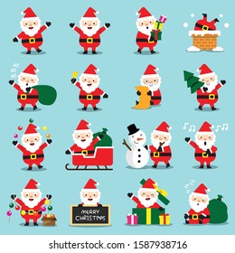 Santa Claus Character Collection set
