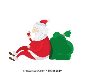 Santa Claus Character - Healthy Break