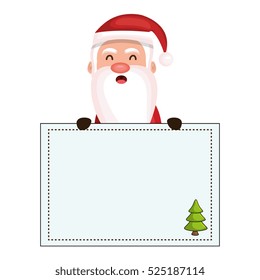 santa claus character kawaii style
