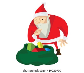 Santa Claus Character - The Missing Gift