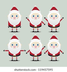 Santa Claus Character Vector