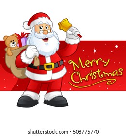 Santa claus character vector illustration design 