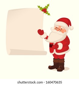 Santa Claus checking list