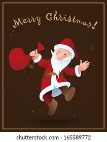Santa Claus - Christmas background