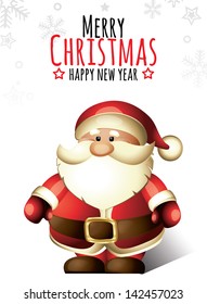 santa claus christmas cute illustration