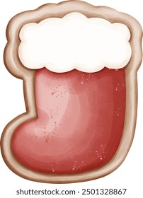 Santa Claus, Christmas elements, Christmas cookies