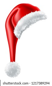  A Santa Claus Christmas hat cartoon design element graphic