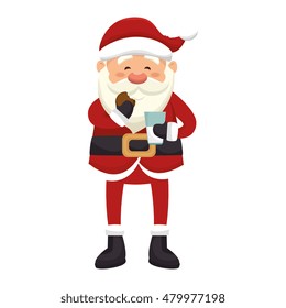 santa claus christmas icon