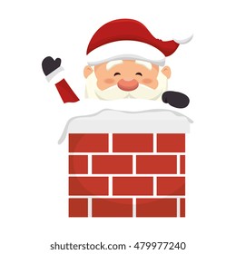 santa claus christmas icon