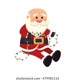 santa claus christmas icon