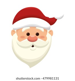 santa claus christmas icon