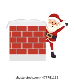 santa claus christmas icon