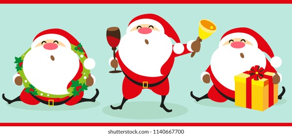 Santa Claus, Christmas set