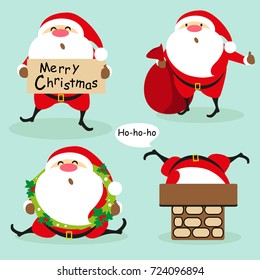 Santa Claus, Christmas set