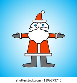 santa claus christmas winter