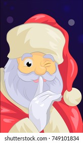 Santa Claus close up