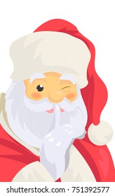 Santa Claus close up