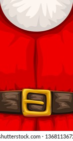 santa claus clothes closeup