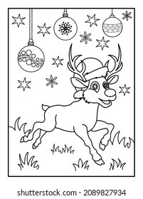 Santa Claus coloring page for kids 