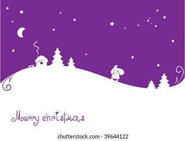 Santa Claus from the constellation of Ursa