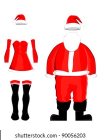 Santa Claus Costume set