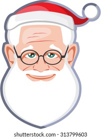 Santa Claus Cute Face