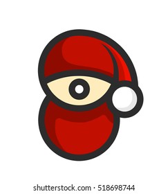 Santa Claus Cyclops Monster
