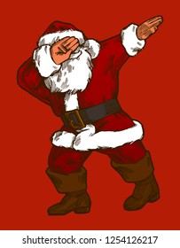 Santa Claus dabbing - Wild christmas party dance