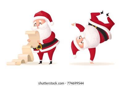 Similar Images, Stock Photos & Vectors of Santa Claus dancing