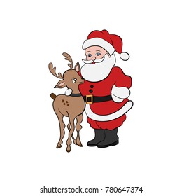 Similar Images, Stock Photos & Vectors of Vector illustration of santa ...