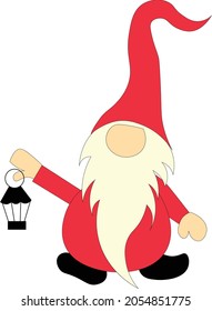Santa Claus design for print or use as poster, card, flyer or T Shirt