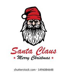 santa claus design vector template