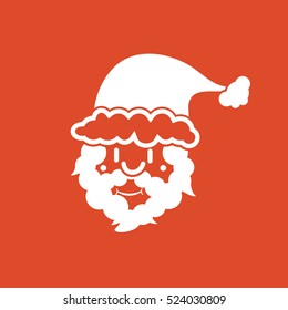 Santa claus design,clean vector