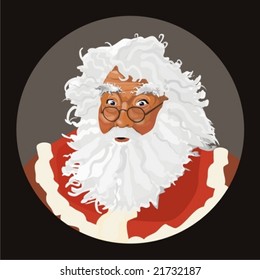 Santa Claus Detailed Vector