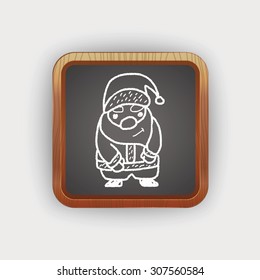 Santa Claus doodle