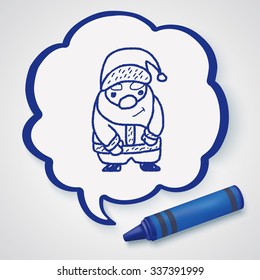 Santa Claus doodle