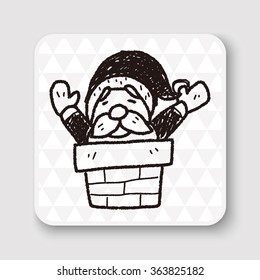 Santa Claus doodle