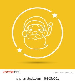 santa claus doodle