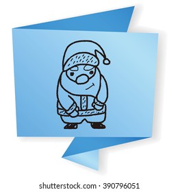 Santa Claus doodle