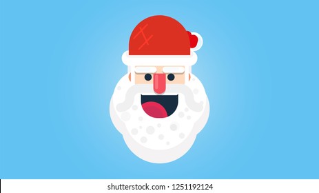  santa claus face