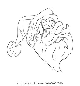 Santa Claus Face Sketching